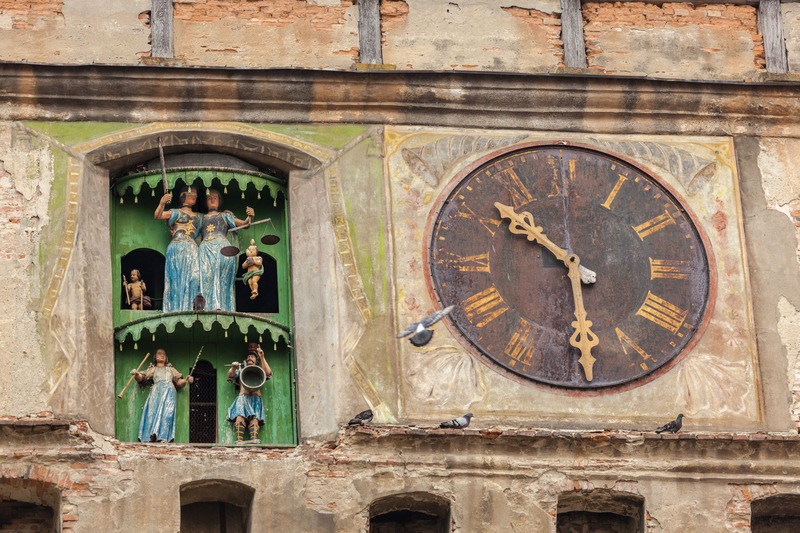 Sighisoara torre dell'orologio